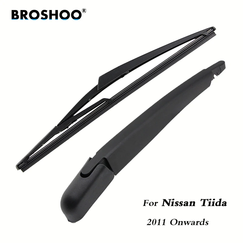 Задние щетки стеклоочистителя BROSHOO для Nissan Tiida Hatchback (2011 ) 305 мм автостайлинг|rear wiper