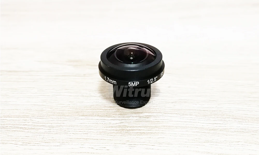 Witrue HD видеонаблюдение объектив «рыбий глаз» объектив 5MP 1,7 мм M12* 0,5 крепление 1/2. 5 F2.0 180 градусов для IP камеры видеонаблюдения системы безопасности