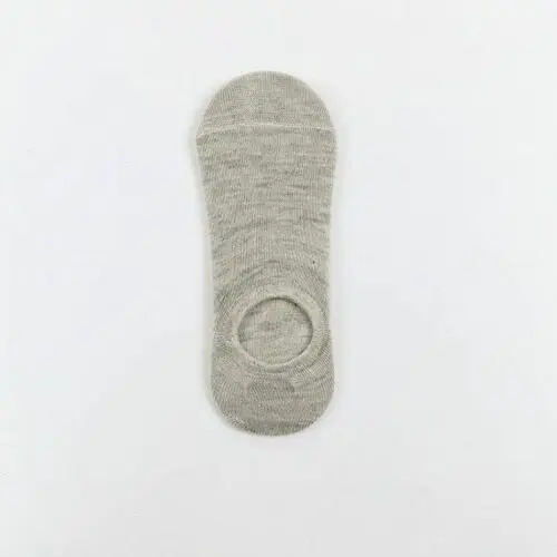 Light gray J Мужские носки-следки с рисунком собаки, летние невидимые носки с закрытым носком, мужские однотонные носки с флагом, 5 пар/лот = 10 штук - Color: Light gray J