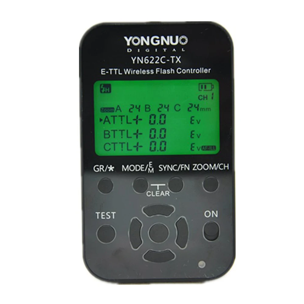 YongNuo YN 622C TX YN622C 622CTX LCD беспроводной контроллер вспышки триггер для Canon DSLR|wireless mouse for