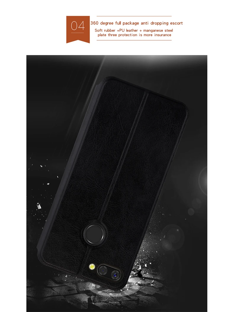 Для Xiaomi pocophone F1 случае mofi флип чехол для pocophone F1 высокое качество роскошные кожаный чехол подставка для Xiaomi pocophone F1