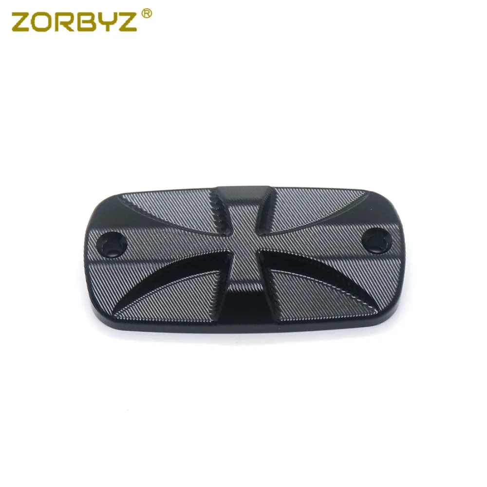 ZORBYZ мотоциклетная черная алюминиевая передняя Тормозная крышка для Honda Shadow VTX Spirit