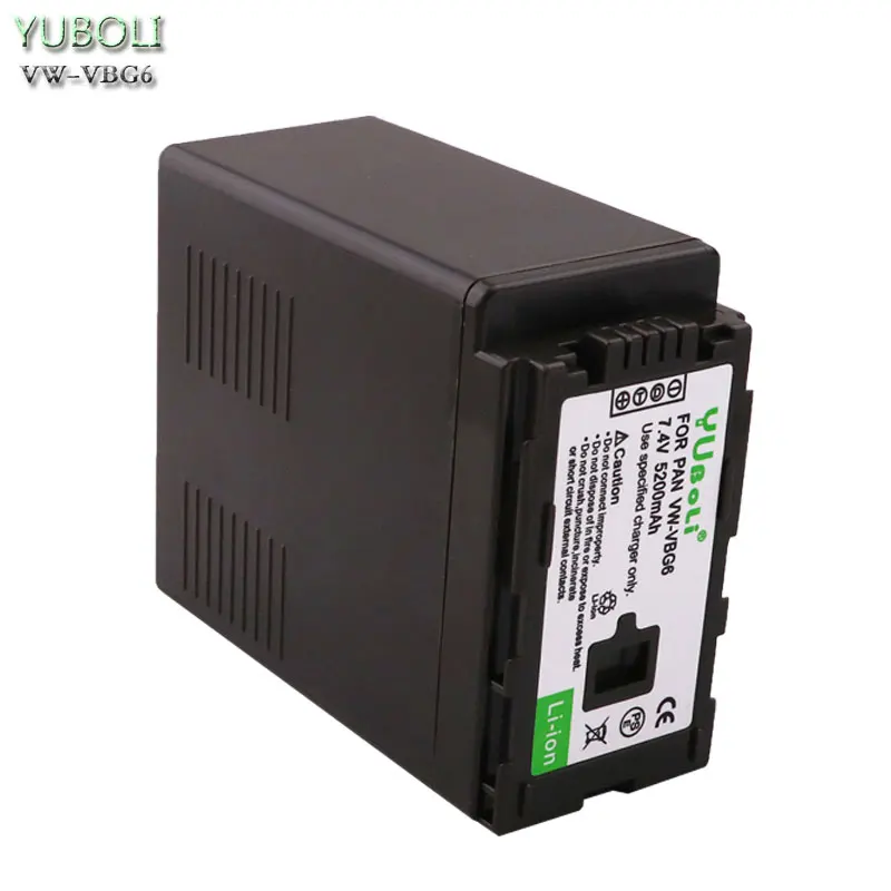 Батарея для цифрового фотоаппарата Panasonic VW VBG6 VWVBG6 литий ионный аккумулятор