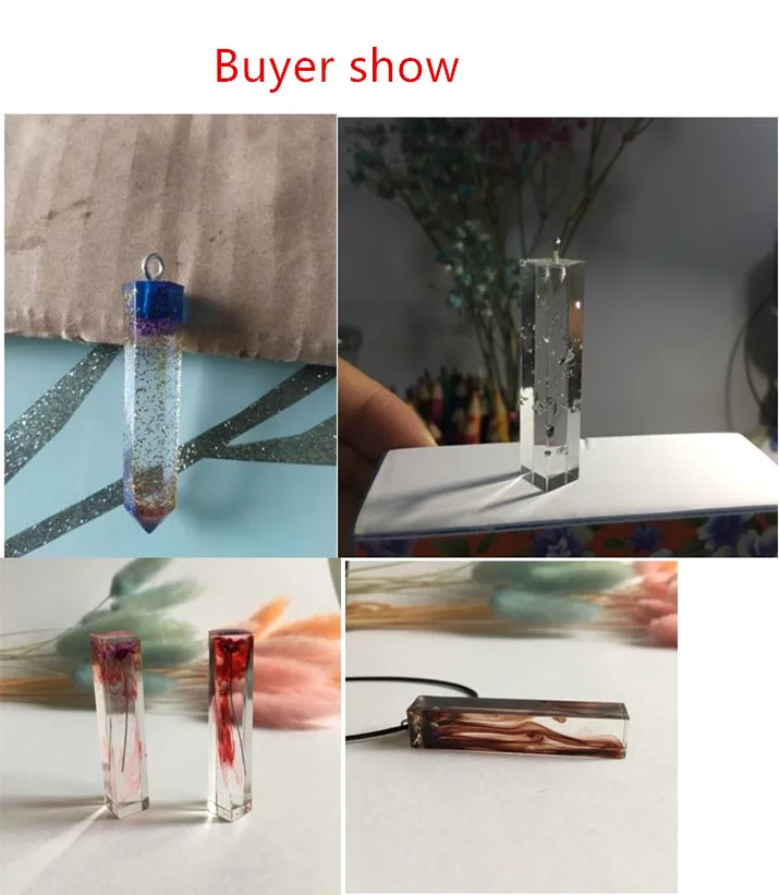 1 шт DIY кулон Жидкая силиконовая Форма Смола ювелирные изделия формы ручной