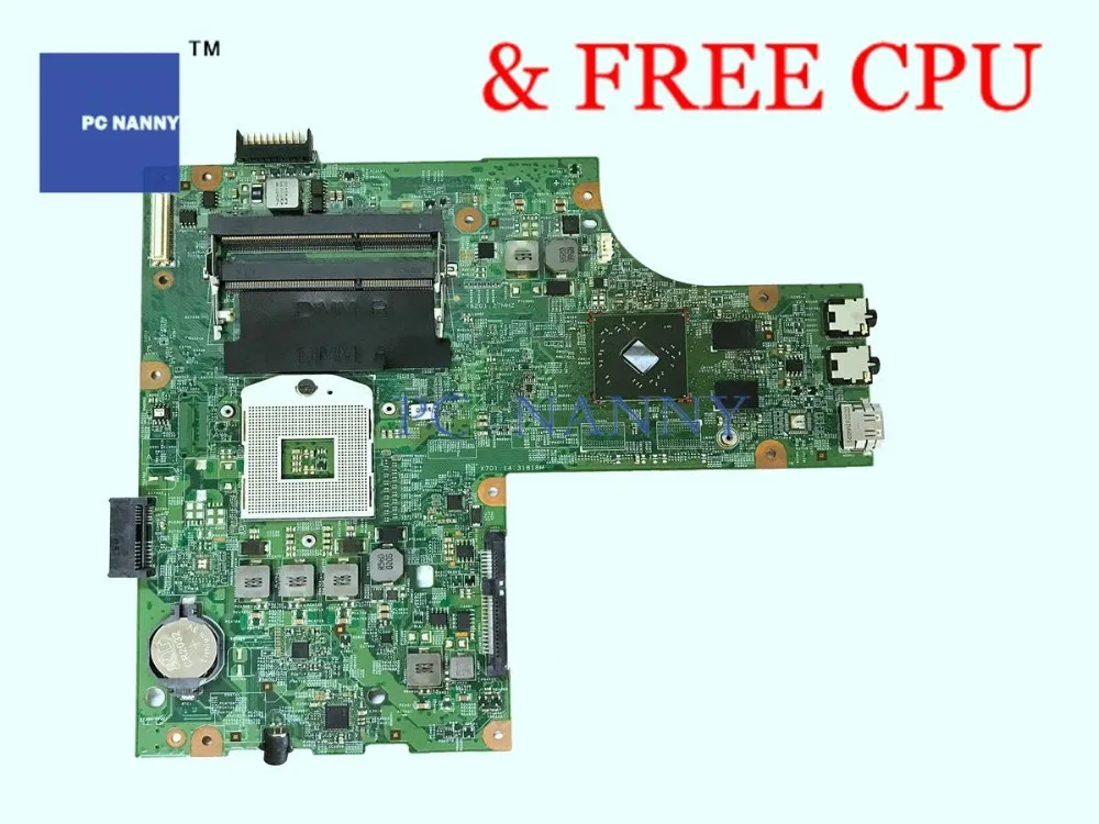 PCNANNY VX53T 0VX53T основная плата для Dell inspiron N5010 Материнская ноутбука 48.4hhh01. 011 HM57 HD 5470