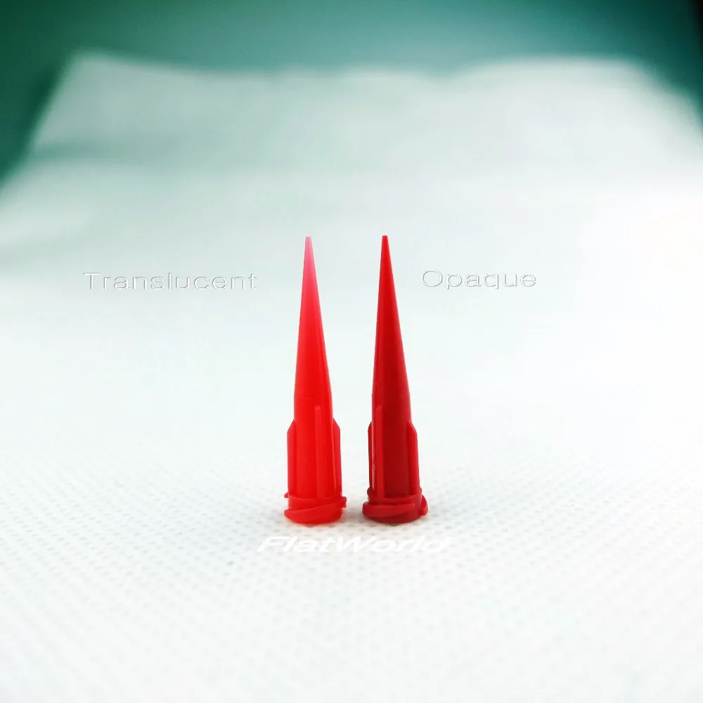 

200 шт./лот 25 калибр, пластиковая коническая жидкость, эпоксидная смола Smoothflow, коническая игла, дозирующие наконечники клея