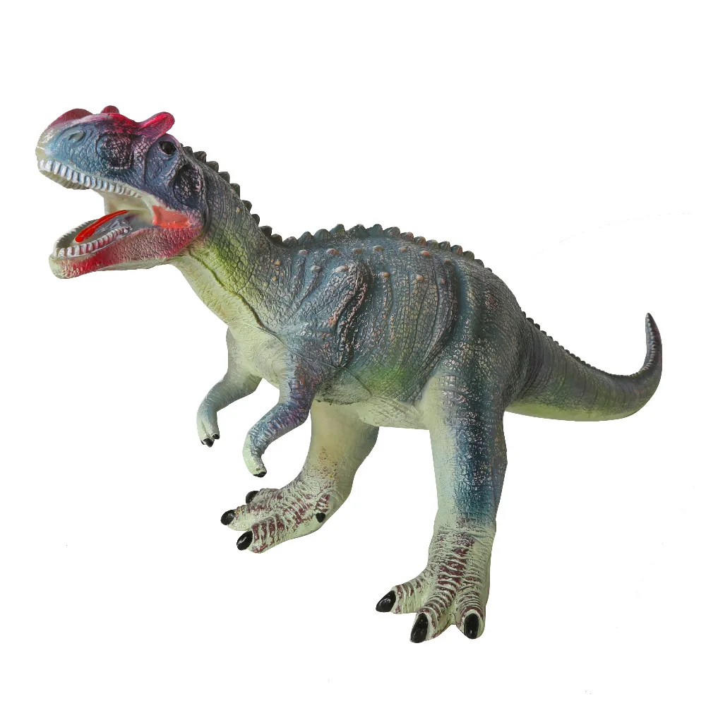 48 см Парк Юрского периода Allosaurus динозавр игрушки виниловые пластиковые модели