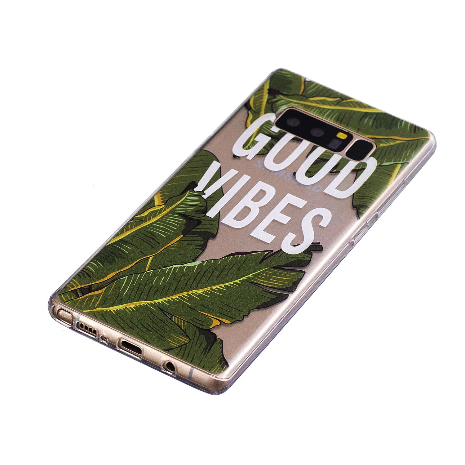 Чехол для Samsung Galaxy Note8 Note 8 N950F мягкий чехол из ТПУ с рисунком чехлы телефонов Fundas Capa