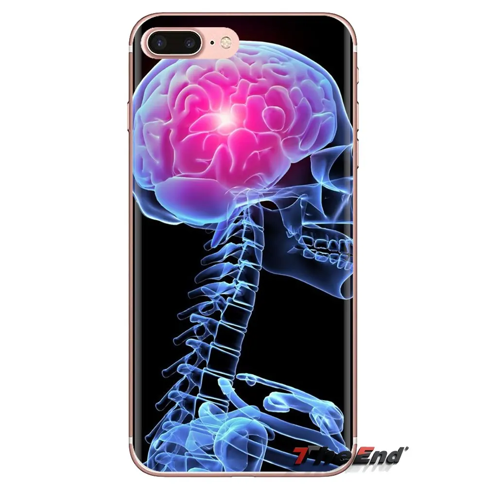 Transparent Soft Cases Covers Brain For LG Spirit Motorola Moto X4 E4 E5 G5 G5S G6 Z Z2 Z3 G2 G3 C Play Plus Mini |