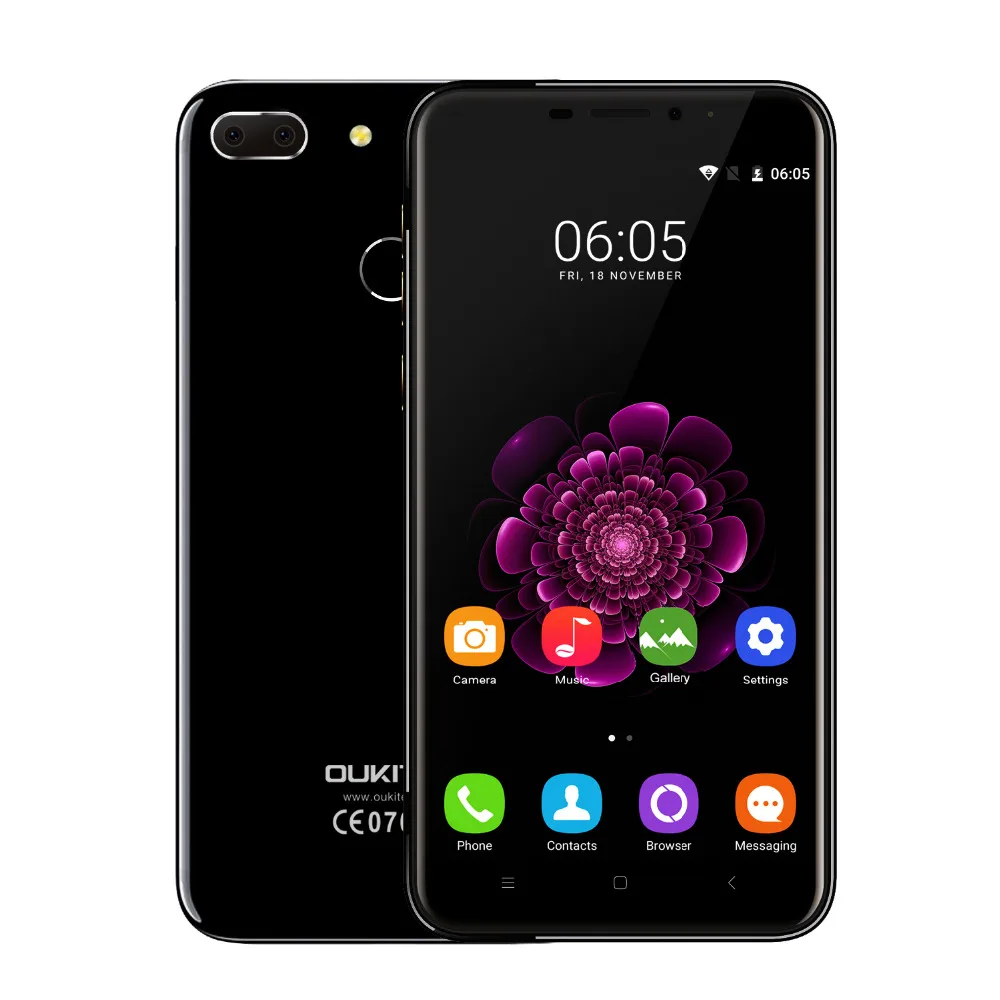 Оригинальный Oukitel U20 плюс красный тираж Android 6 0 MTK6737T 4 ядра 2G Оперативная память 16G