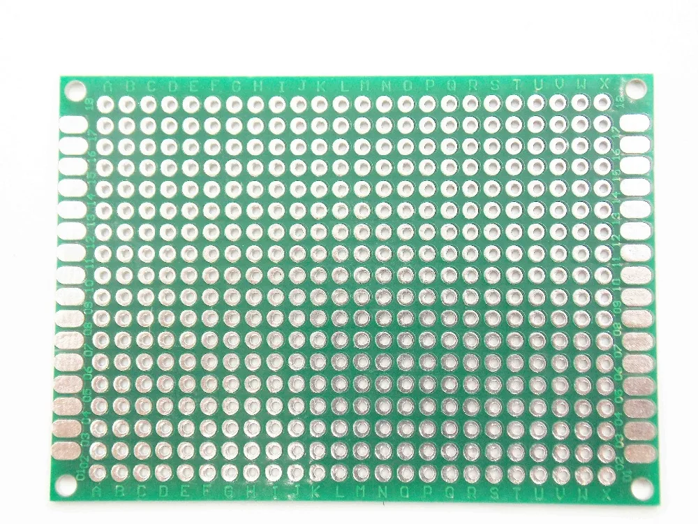 Универсальная двухсторонняя печатная плата 5x7 см прототип печатной платы 5*7 2 54 мм