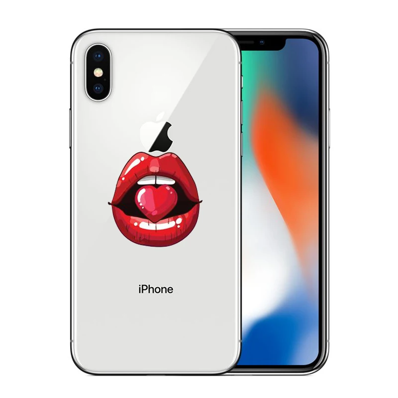 Kylie Jenner губная помада макияж сексуальный чехол для телефона жесткий iphone 6 6S 7 8 Plus 5S