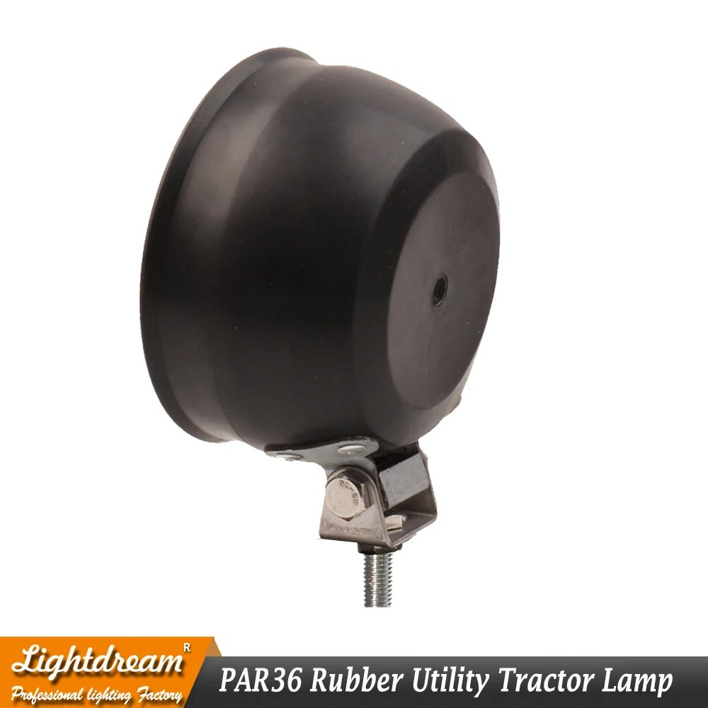 Par 36 круглый вспомогательная лампа резиновый корпус 12V 24V лампы накаливания Par36