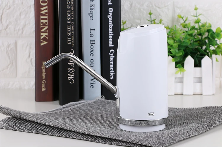 Kbxstart Электрический диспенсер для бутилированной воды, насос, беспроводной USB бутылка для питьевой воды, всасывающий мини диспенсер, Электрический диспенсер