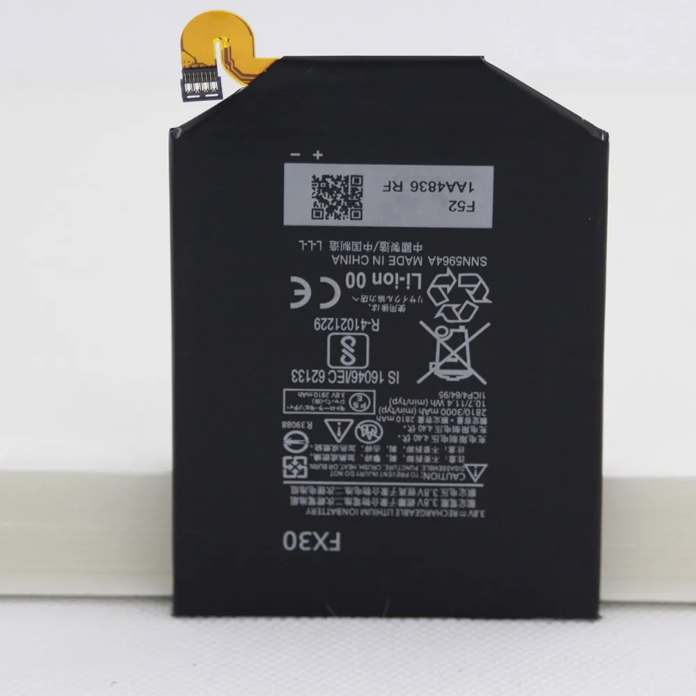 Для Motorola Moto X Pure X style X+ 2 XT1570 XT1572 XT1575 FX30 2810/3000 мАч SNN5964A литий-полимерный аккумулятор для мобильного телефона