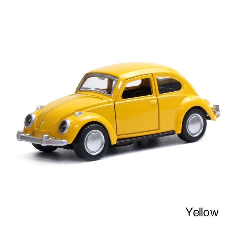 INBEAJY City 1/32 Beetle 1967 литой классический автомобиль из сплава модель игрушки с