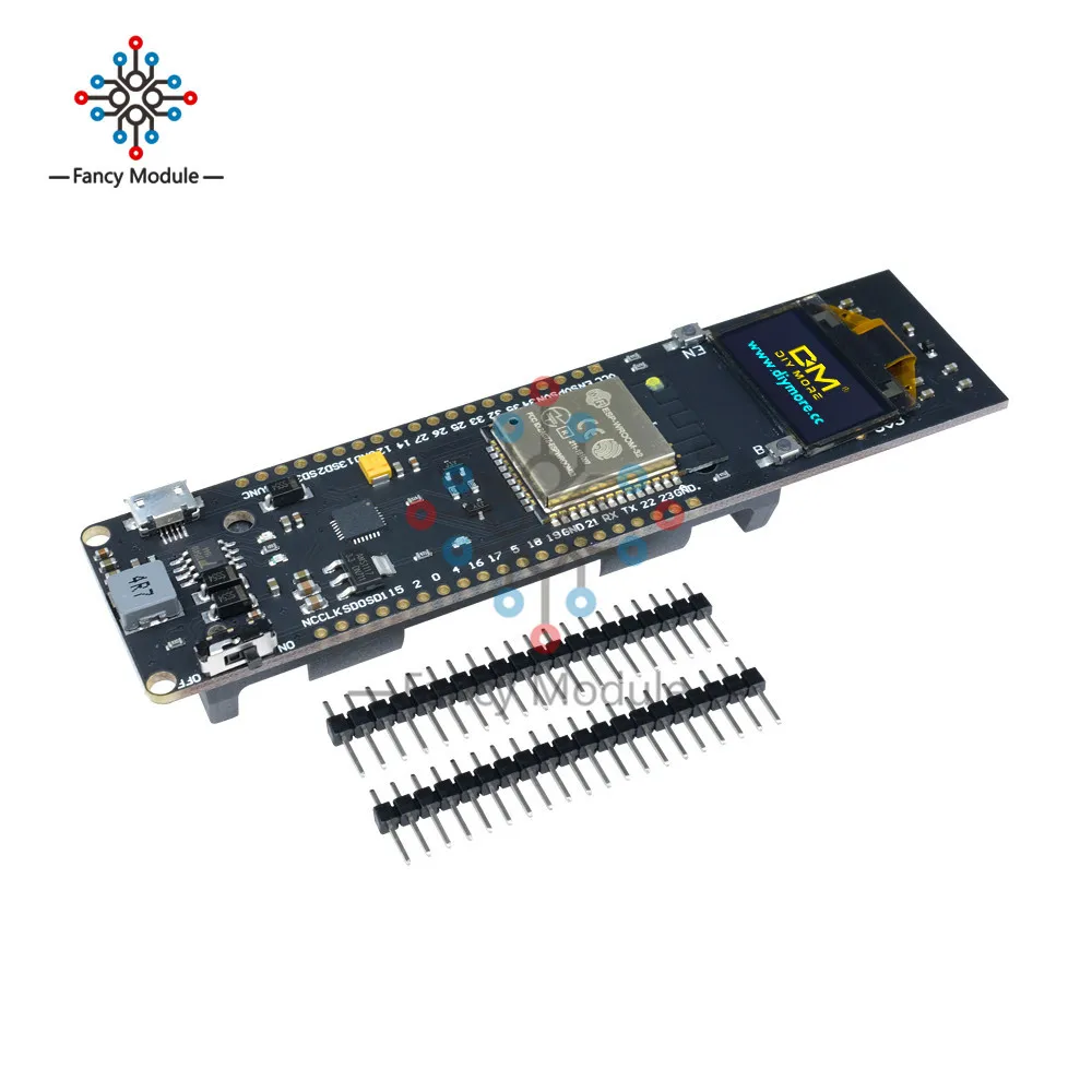 Для ESP32 0 96 ''OLED дисплей дюйма Wi-Fi Bluetooth 18650 литиевая Защита аккумулятора