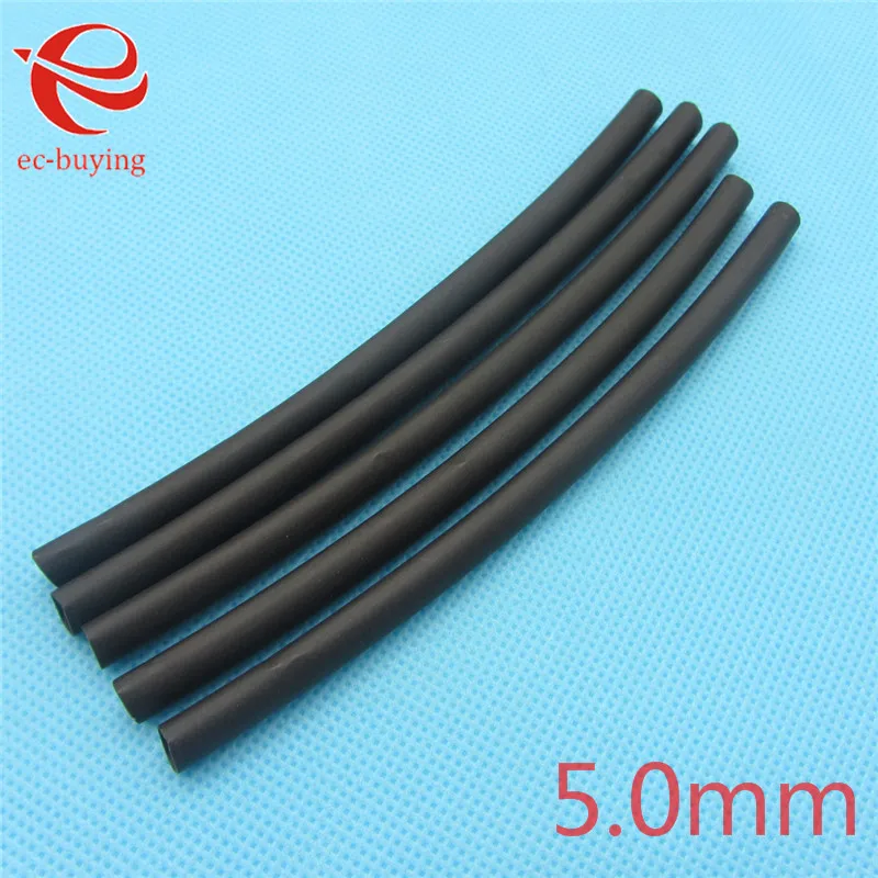 1 м термоусадочные трубки Изоляции оплетку термоусадочная трубка 125 Цельсия