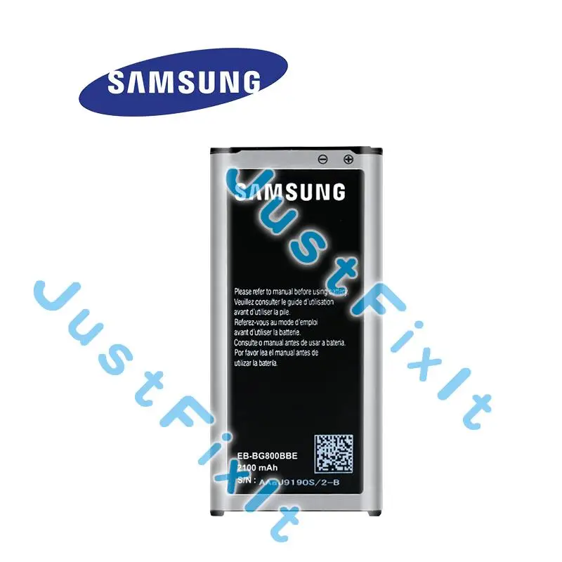 Оригинальный EB BG800BBE Батарея для samsung Galaxy S5 мини G800 G800F G800H G800A G800Y G800R 2100 мАч с
