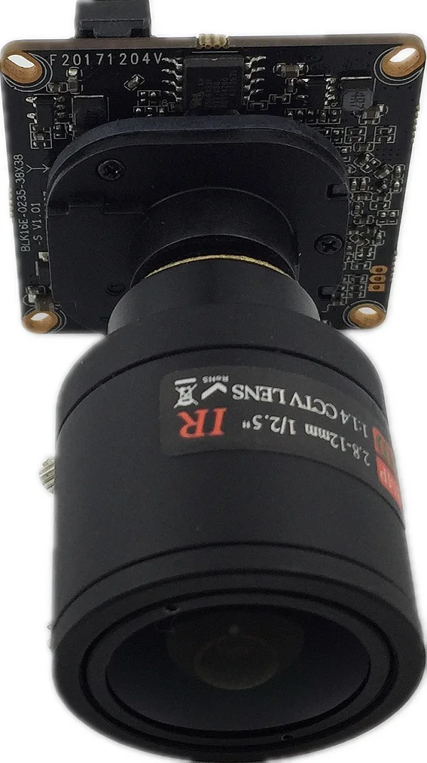 Модуль ip-камеры ручной зум 2 8-12 мм варифокальный объектив 720P 960P 1080P H264 ONVIF P2P