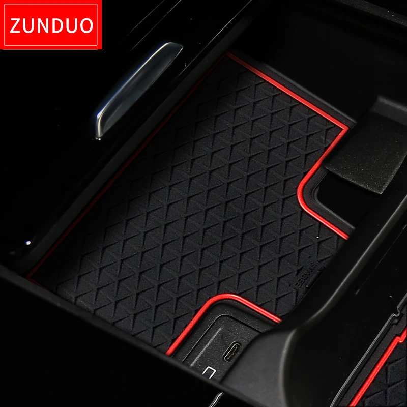 Коврик ZUNDUO с противоскользящим слотом для ворот Mercedes Benz A-Class W177 2019 2020 A Class A220 A250 A45