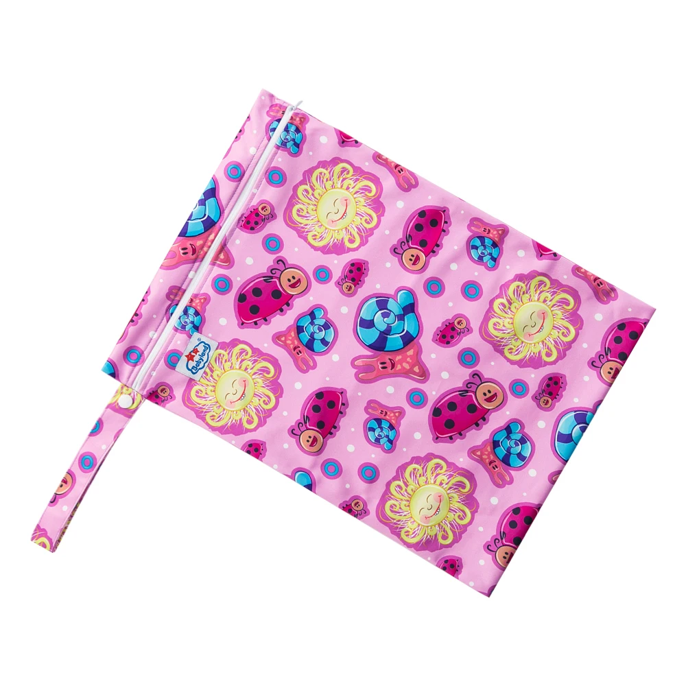 Babyland Wetbag молния влагоудерживающие сумки водонепроницаемая сумка для