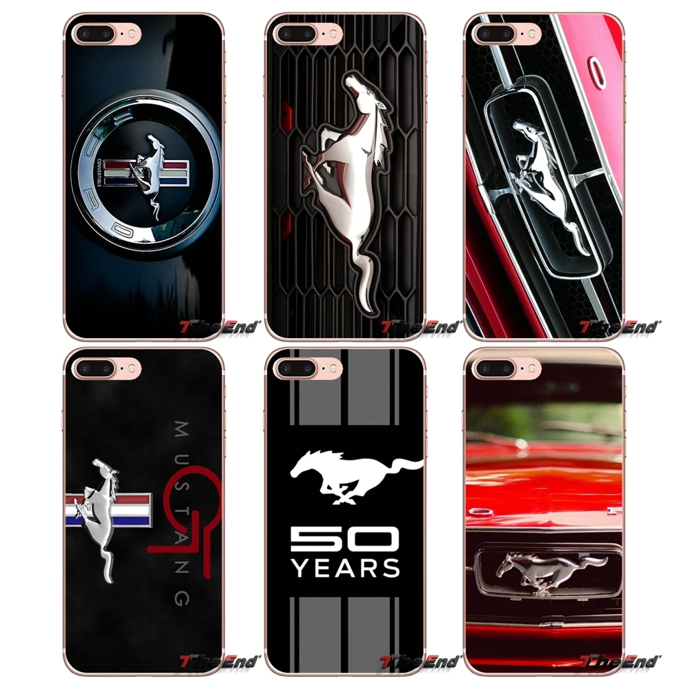 Ford Mustang GT Concept Boss чехол с логотипом для Apple iPhone X 4 4S 5 5S SE 5C 6 6S 7 8 Plus 6Plus 7plus 8plus Fundas