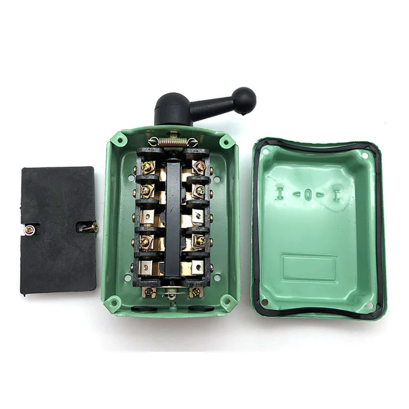 15Amp 110V 220V/380V непромокаемый Реверсивный барабанный переключатель для однофазного