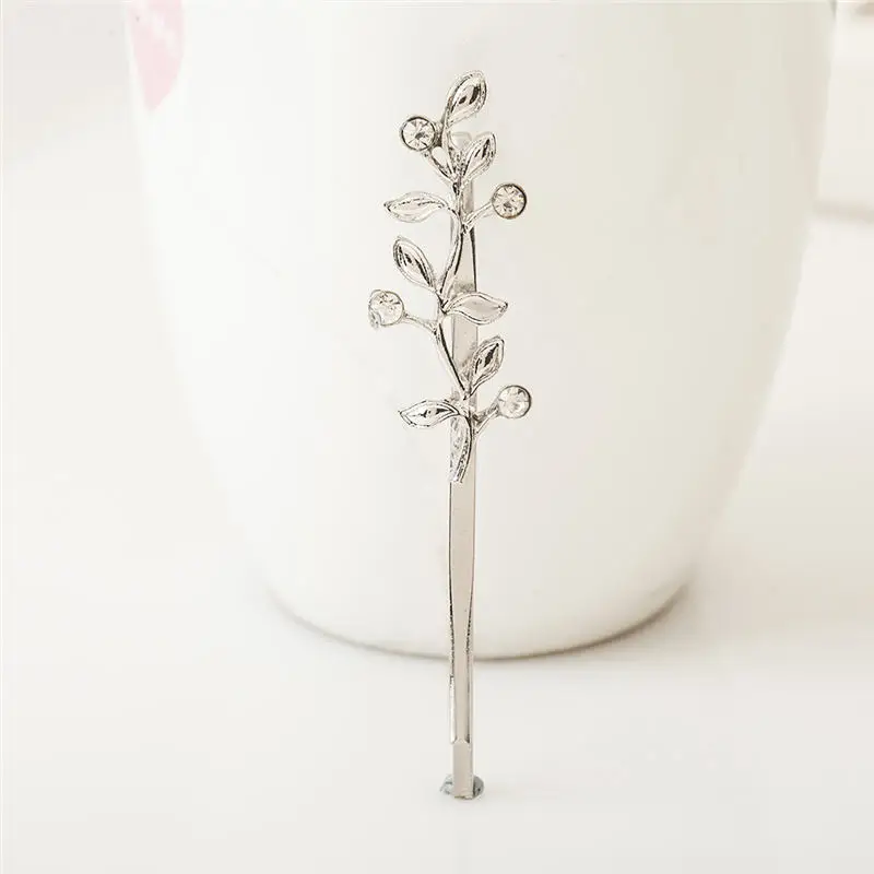 Модная креативная заколка для волос в форме кленового листа женщин и девушек