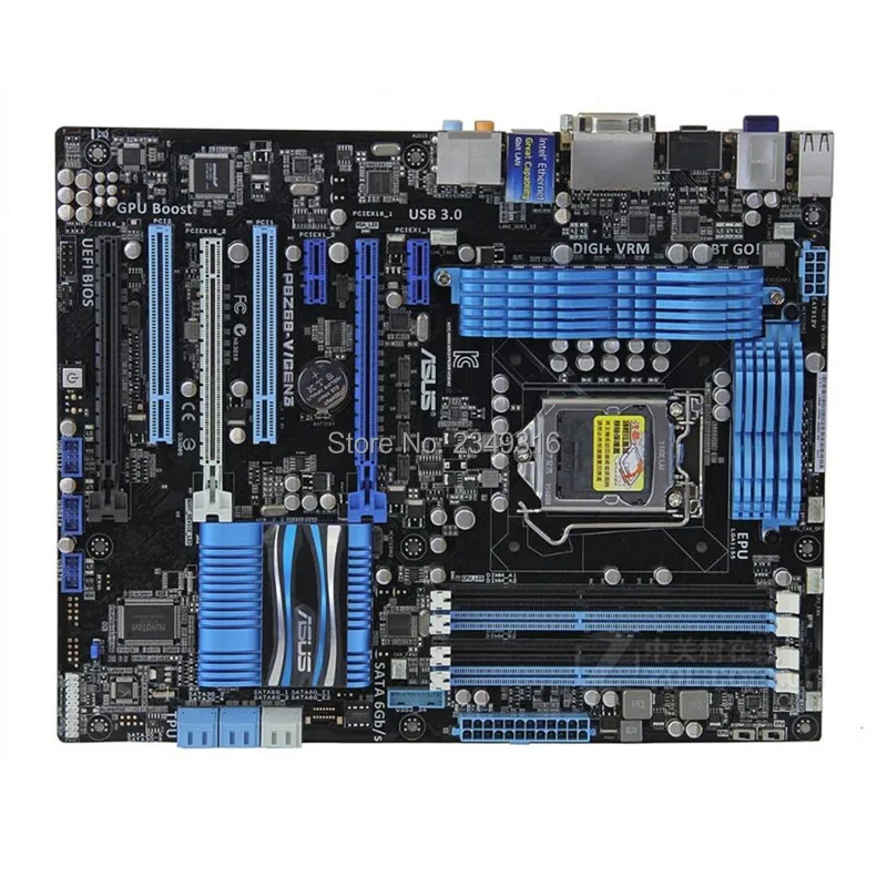 Для Asus P8Z68-V/GEN3 материнская плата для настольного компьютера Z68 Socket LGA 1155 i3 i5 i7 DDR3
