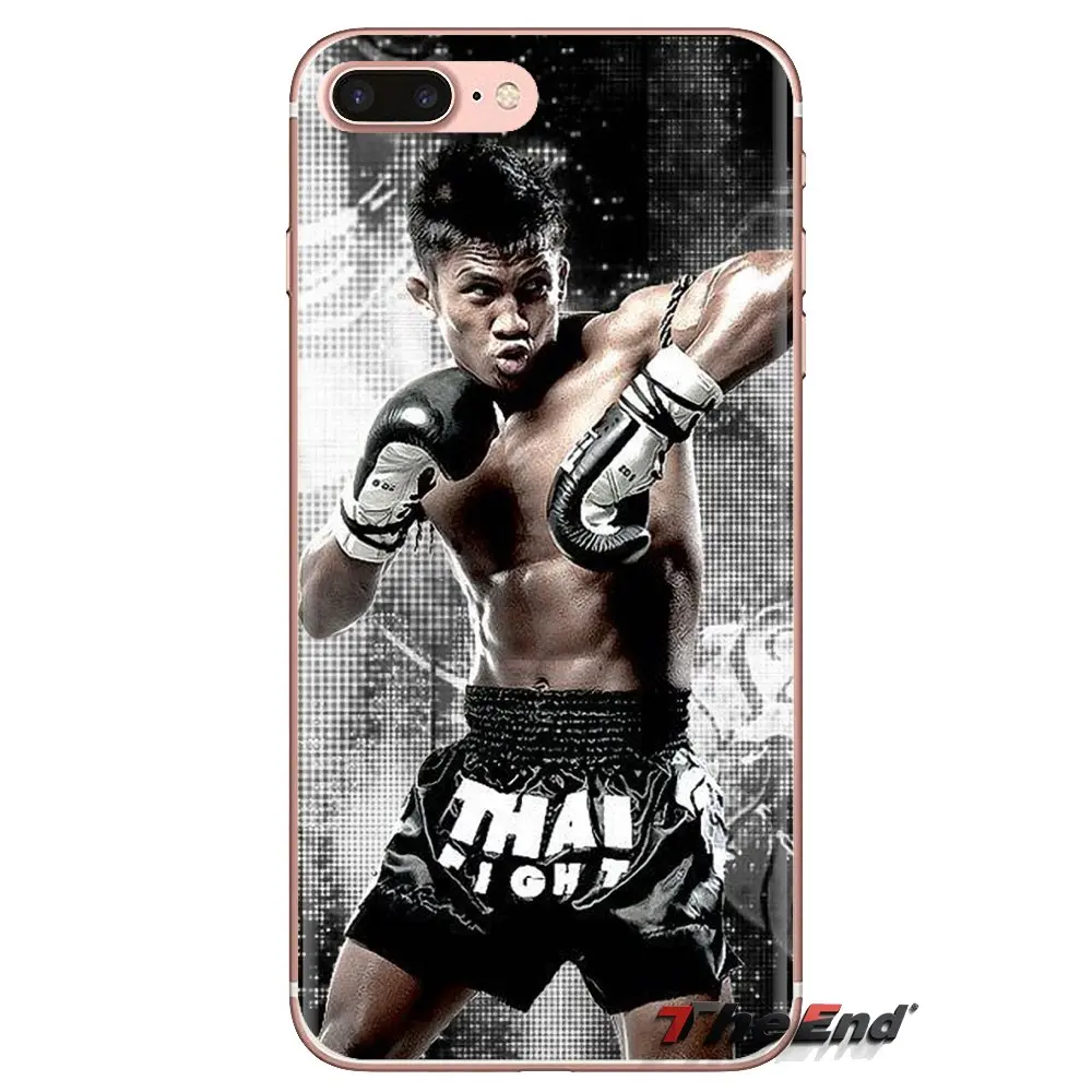 Для iPod Touch Apple iPhone 4 4S 5 5S SE 5C 6 6S 7 8 X XR XS Plus MAX Таиланд Муай Тай Рисование прозрачный
