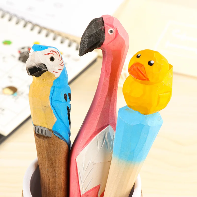 Бесплатная доставка! 1 лот = 6 шт.! Чистые Твердые Деревянные ремесленники резные