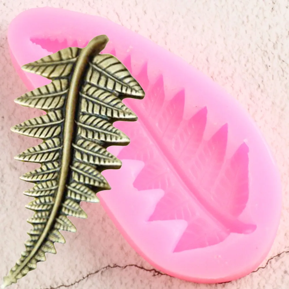 Sugarcraft силиконовые формы для листьев DIY Инструменты украшения тортов из мастики