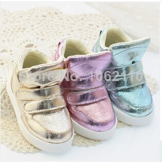 2014 male autumn girls shoes patent leather medium cut soft outsole baby sport single 2349 | Детская одежда и обувь