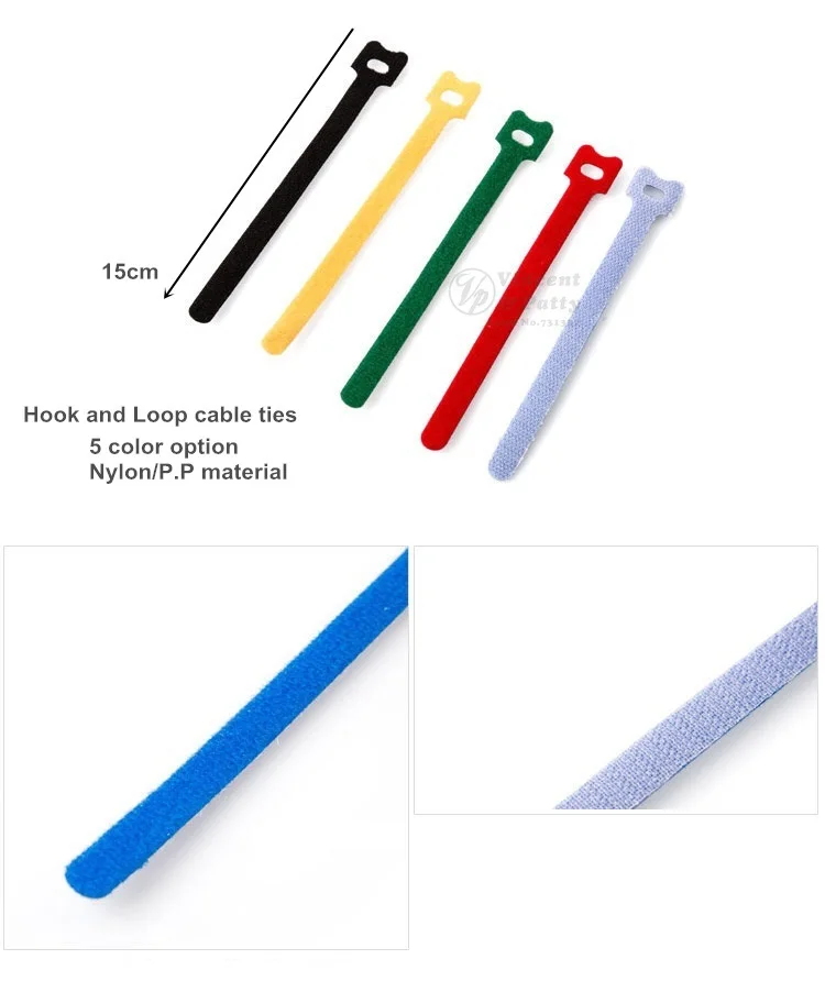 25 шт./лот организация для стола Милая кошка цветная петля кабельная стяжка 15 см