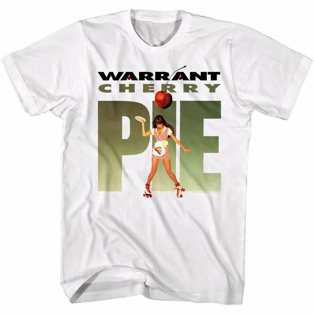 Warrant Cherry Pie Album Cover Art мужская футболка Милая рок группа музыкальный Тур MerchHigh
