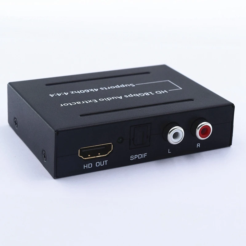 Hdmi к 4K x 2K + Spdif Rca стерео L/R аналоговый аудио конвертер экстракт сплиттер (вилка США)