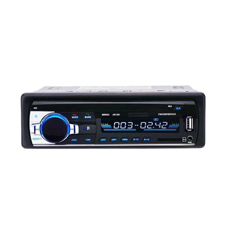 12V стерео Fm Радио Mp3 плеер аудио Поддержка Bluetooth телефон с Usb/Sd Mmc порт