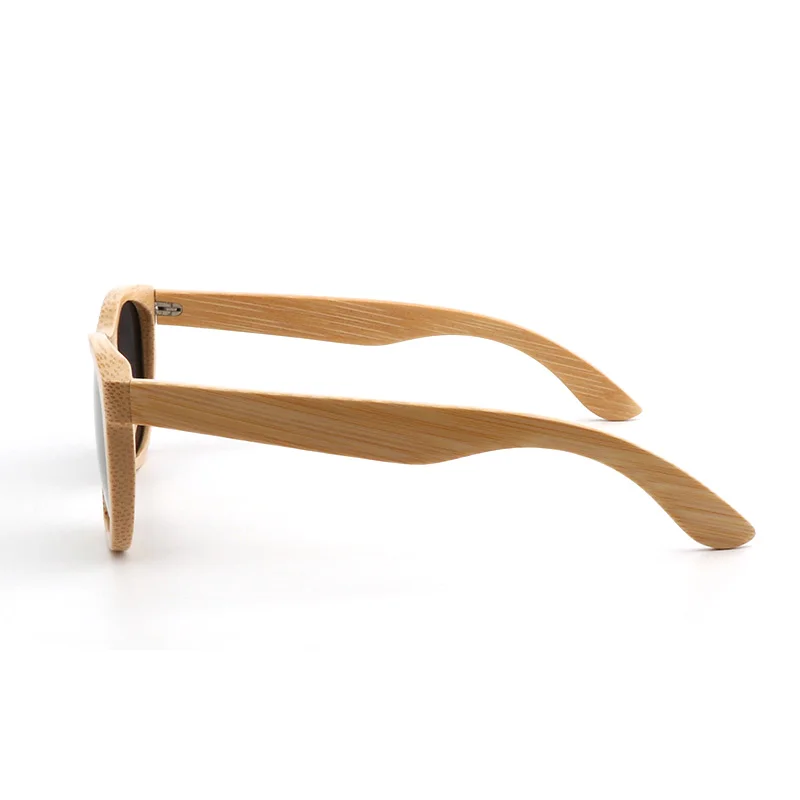 Солнцезащитные очки с бамбуковыми дужками для мужчин и женщин поляризационные