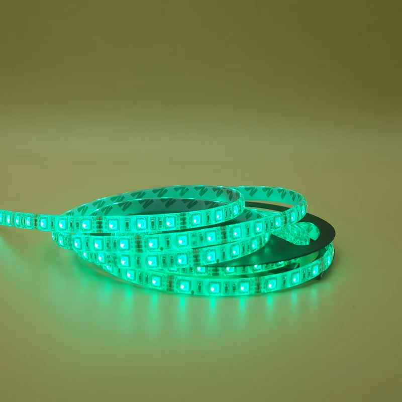 DC 12 в 1/2/3/4/5 М 5050 SMD RGB Светодиодная лента водонепроницаемая гибкая светодиодная