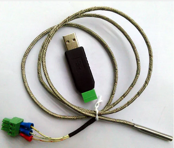 USB датчик температуры PT100 температурный зонд с дисплеем сопротивление|probe light|probe