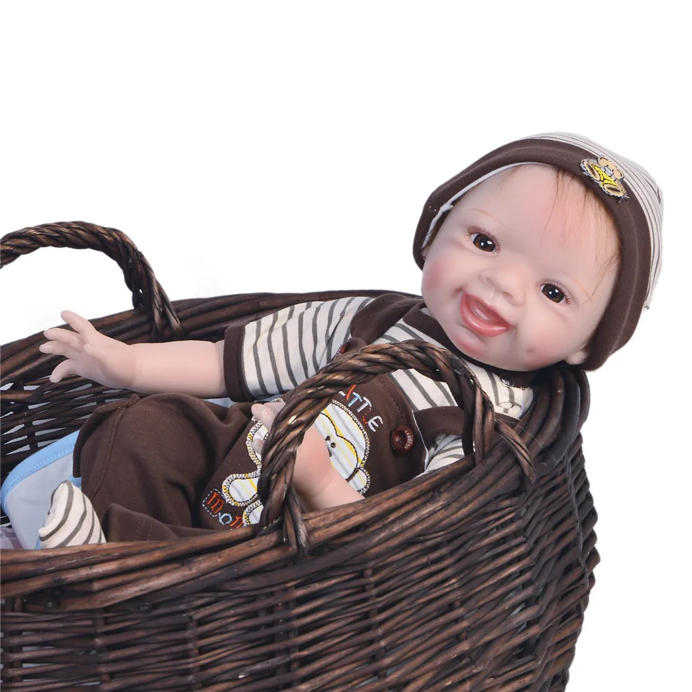 Куклы Bebe boy Reborn игрушки 22 &quot55 см мягкие силиконовые куклы boneca rebon menino для
