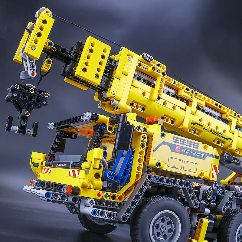 DHL 20004 Technic Car 42009 мотор мощный автокран Mk II модель строительные наборы блоки детские игрушки Кирпичи Рождественский подарок модель