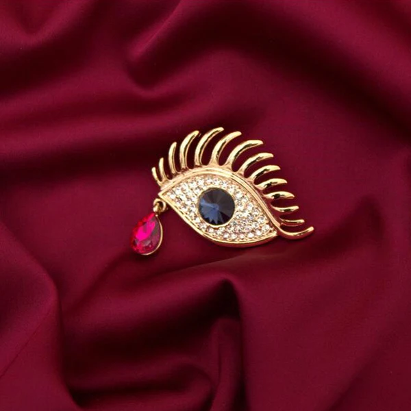 VEYO Классические хрустальные броши-капли для женщин Стразы глаз модная брошь |