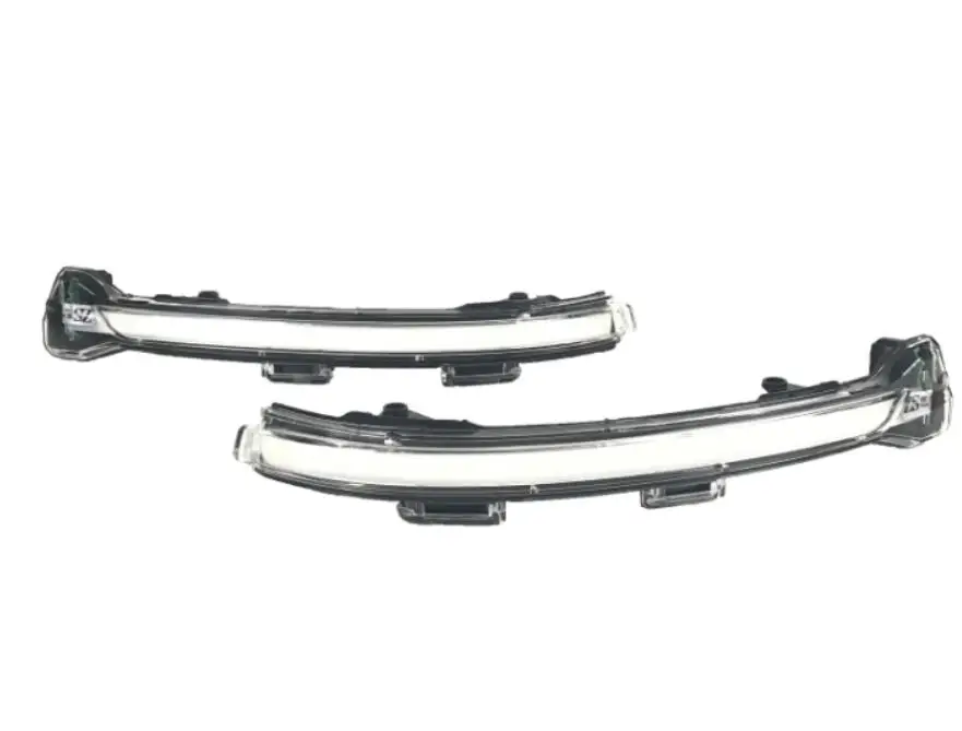 Clear version Letin для VW GTI R Sportsvan Touran Golf 7 MK7 7,5 индикатор бокового зеркала с динамическим последовательным потоком светодиодный светильник указателя поворота - Цвет: Clear version