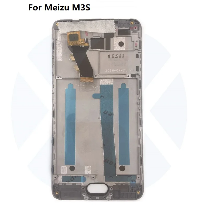 Черный и белый 5 0 'ЖК-дисплей в сборе для M3S LCD с сенсорным экраном дигитайзер