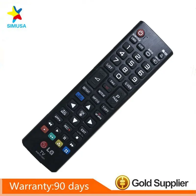 Новая замена для LG LCD TV пульт дистанционного управления AKB73715606 AKB73715605