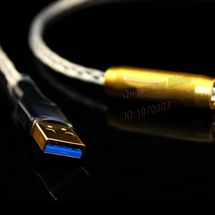 Hi-Fi hi-end hiend USB звуковая карта декодер ЦАП цифровой кабель HiFi USB кабель A-A/A-B порт на выбор