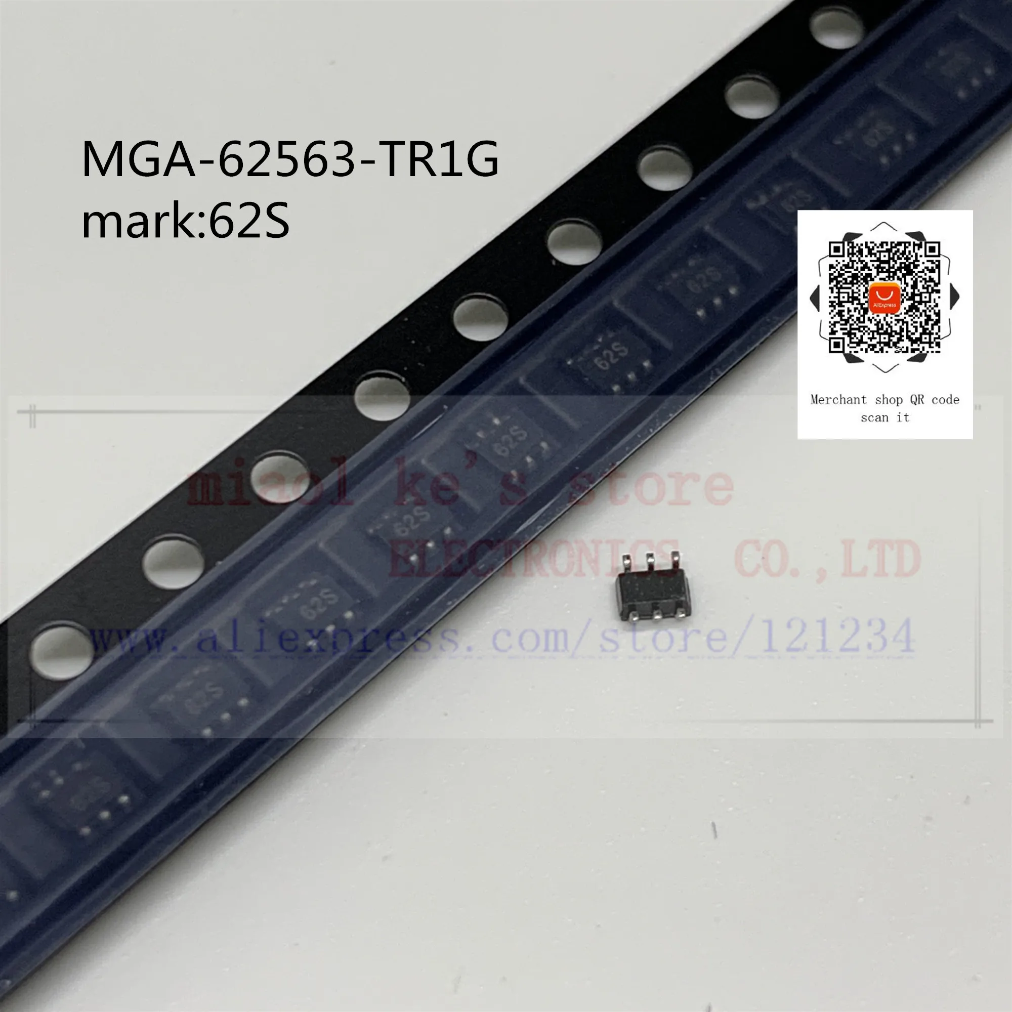 [5 шт. 10 шт.] 100% Новый оригинальный MGA 62563 TR1G марка: 62S IC AMP 100 МГц 3 ГГц SOT363