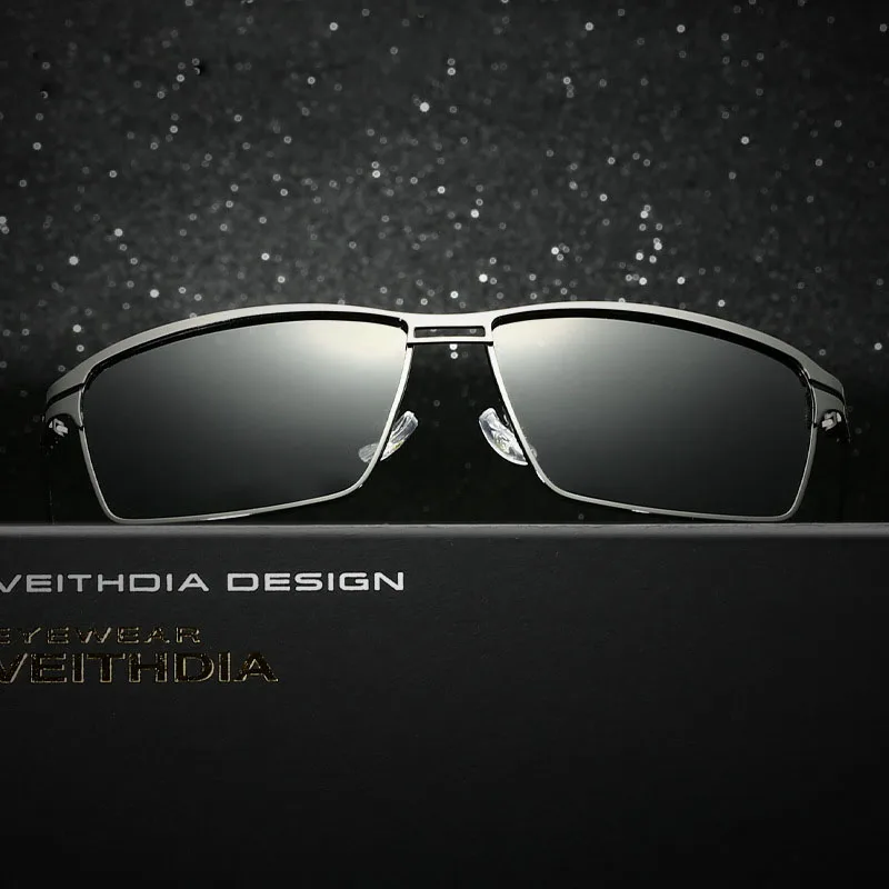 Бренд veithdia HD для мужчин бренд вождения поляризованные солнцезащитные очки